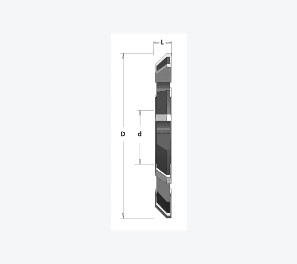 IRPR03 (45° kotni profil)