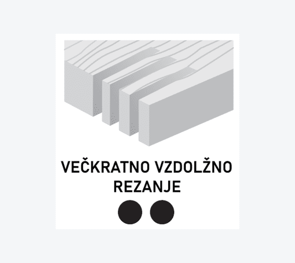 LM05 Krožna žaga z bočnimi čistilci (rdeča)