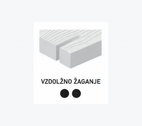 LU1E Krožne žage z ozkim rezom za vzdolžno žaganje masivnega lesa